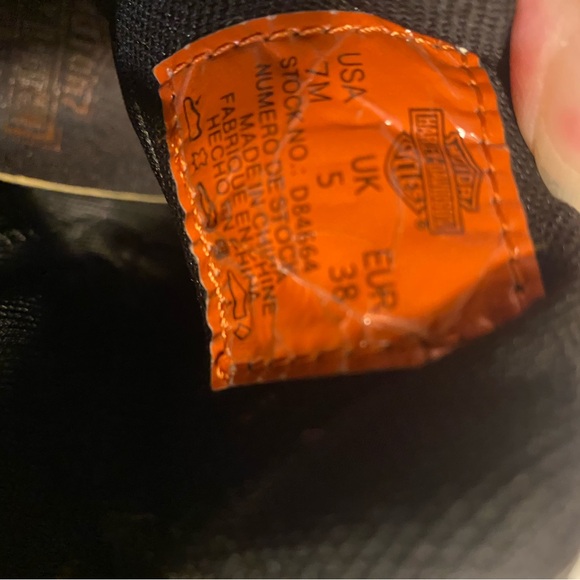 Harley Davidson’s women’s waterproof boots. Size 7M - Picture 2 of 5